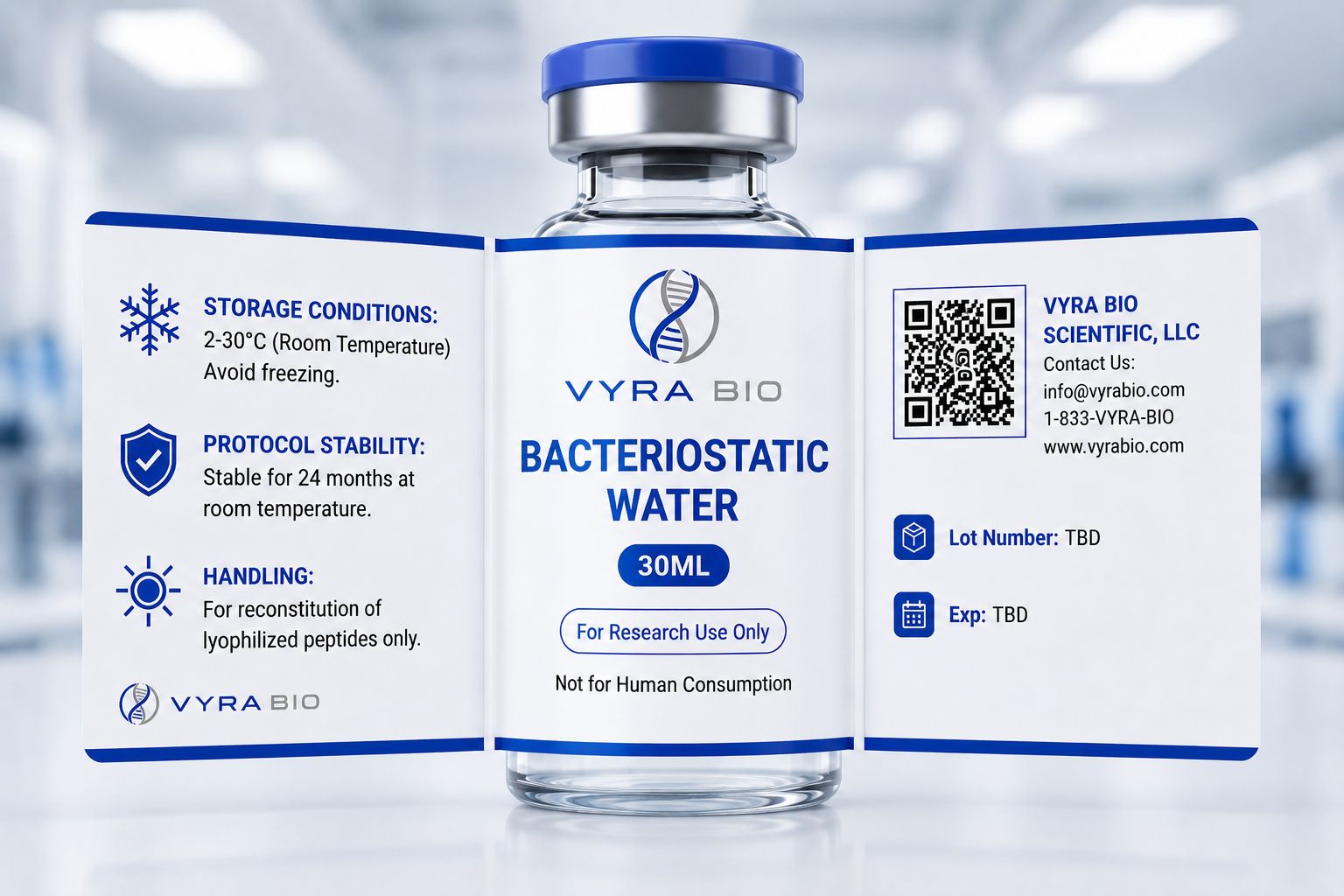 Bacteriostatic Water 30ml